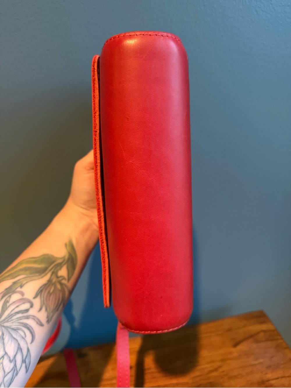 Portland Leather Goods - Metro, Ruby, medium - Picture 7 of 8